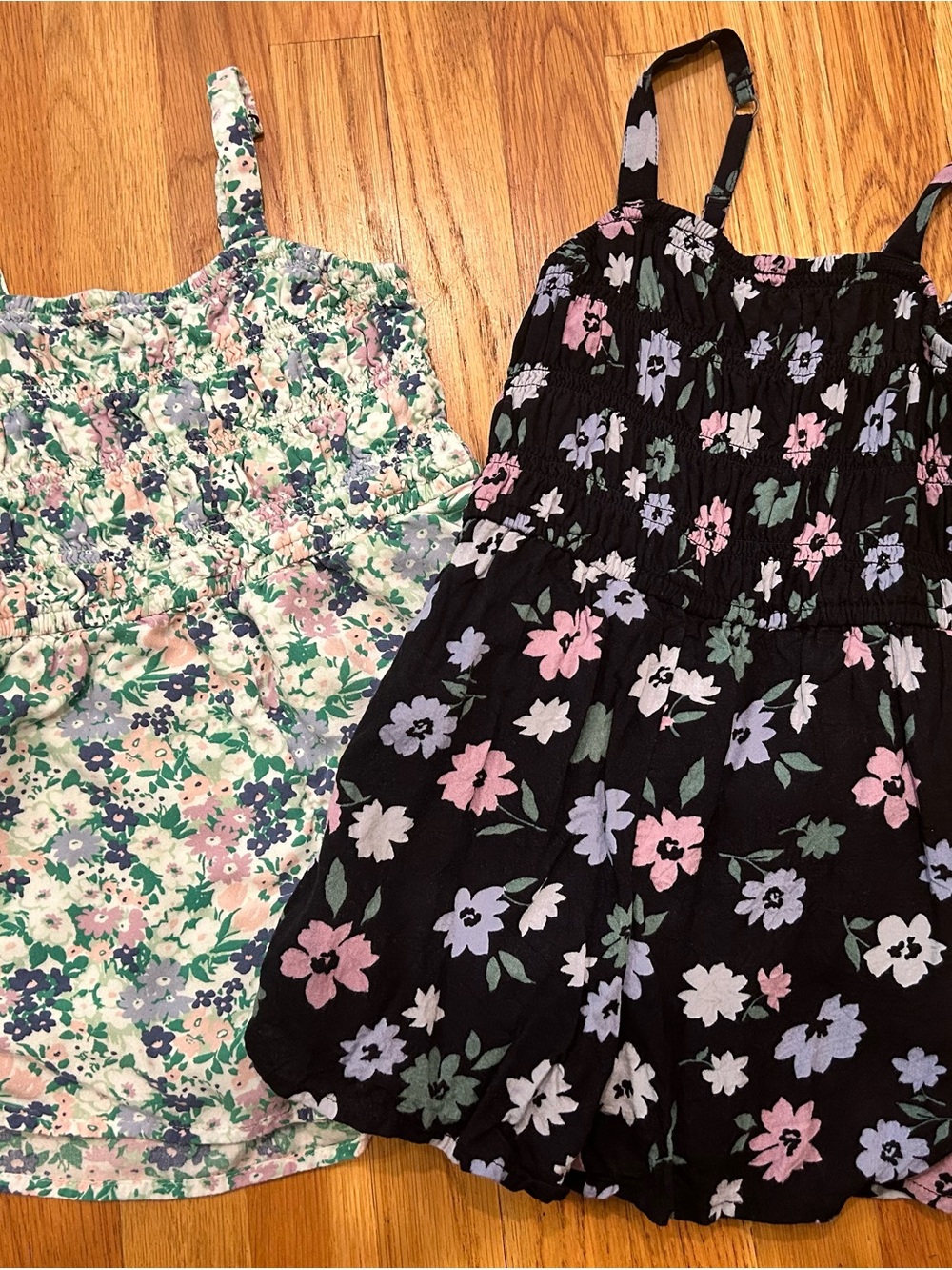 Abercrombie 7/8 Floral Romper Bundle